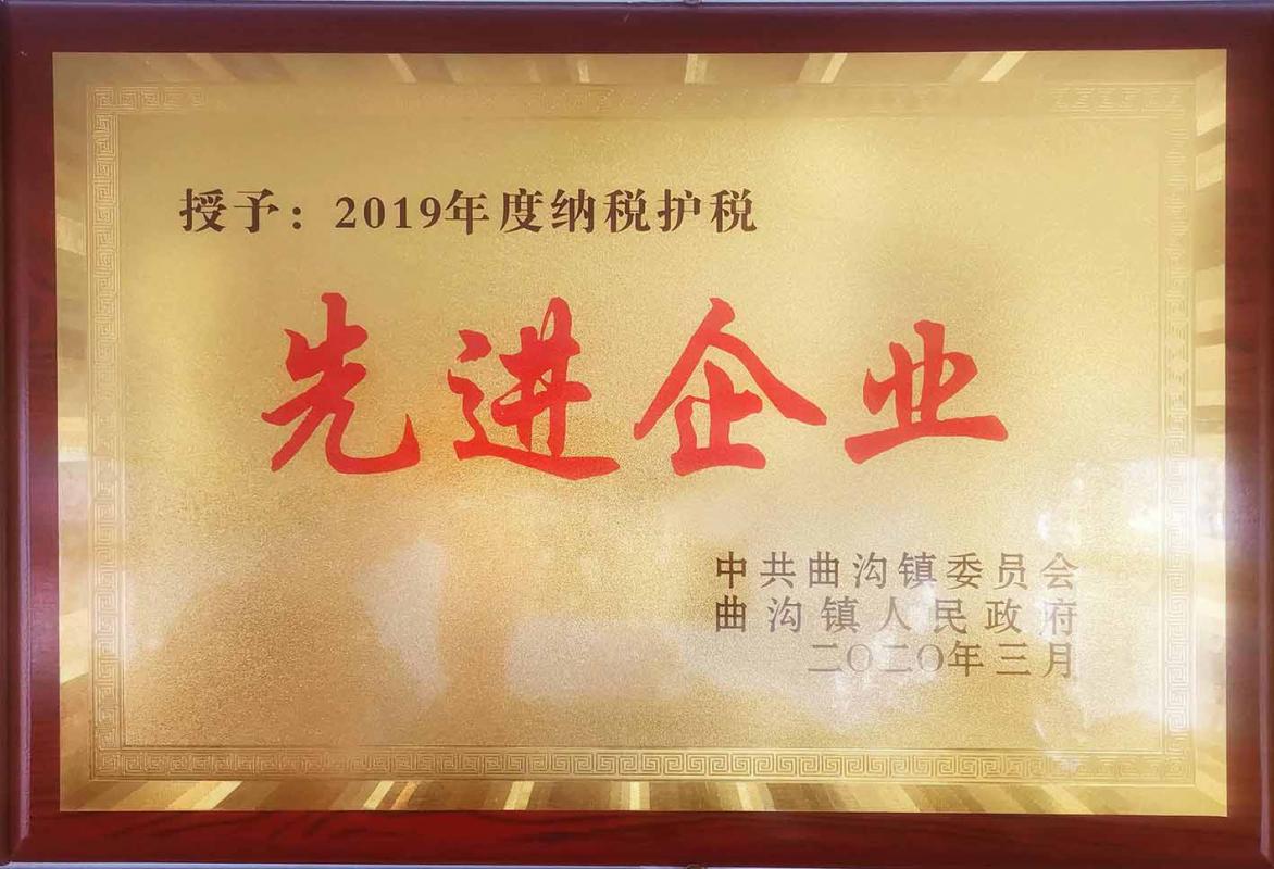 2019年度先進企業(yè)